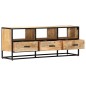 vidaXL Mueble de TV de madera maciza de mango 120x30x45 cm