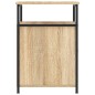 vidaXL Mesitas noche 2 uds madera contrachapada color roble 40x42x60cm vidaXL Mesitas noche 2 uds madera contrachapada color roble 40x42x60cm
