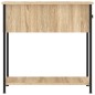 vidaXL Mesita de noche madera de ingeniería roble Sonoma 30x60x60 cm vidaXL Mesita de noche madera de ingeniería roble Sonoma 30x60x60 cm