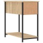 vidaXL Mesita de noche madera de ingeniería roble Sonoma 30x60x60 cm vidaXL Mesita de noche madera de ingeniería roble Sonoma 30x60x60 cm
