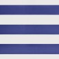 vidaXL Toldo retráctil automático azul y blanco 3,5x2,5 m vidaXL Toldo retráctil automático azul y blanco 3,5x2,5 m