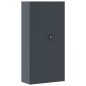 vidaXL Taquilla de acero gris antracita 90x40x180 cm