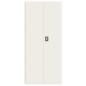 vidaXL Armario archivador de acero blanco 90x40x200 cm