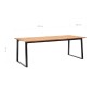vidaXL Set comedor jardín 9 pzas ratán sintético y madera acacia gris vidaXL Set comedor jardín 9 pzas ratán sintético y madera acacia gris