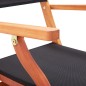 vidaXL Sillas plegables jardín 2 uds madera eucalipto textilene negro vidaXL Sillas plegables jardín 2 uds madera eucalipto textilene negro