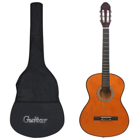 vidaXL Set de guitarra clásica para principiantes 12 piezas 4/4 39"    