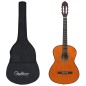 vidaXL Set de guitarra clásica para principiantes 12 piezas 4/4 39" vidaXL Set de guitarra clásica para principiantes 12 piezas 4/4 39"