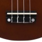 vidaXL Juego de ukelele soprano para niños con funda madera oscura 21" vidaXL Juego de ukelele soprano para niños con funda madera oscura 21"