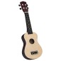 vidaXL Juego de ukelele soprano para niños con funda madera clara 23" vidaXL Juego de ukelele soprano para niños con funda madera clara 23"