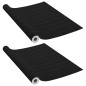 vidaXL Láminas autoadhesivas puertas 2 uds PVC madera oscuro 210x90 cm vidaXL Láminas autoadhesivas puertas 2 uds PVC madera oscuro 210x90 cm