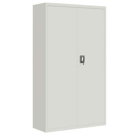 vidaXL Armario archivador de acero gris claro 105x40x180 cm