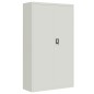 vidaXL Armario archivador de acero gris claro 105x40x180 cm