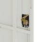 vidaXL Armario archivador de acero gris claro 105x40x180 cm