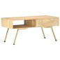 vidaXL Mesa de centro de madera maciza de mango 95x50x42 cm vidaXL Mesa de centro de madera maciza de mango 95x50x42 cm