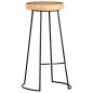 vidaXL Taburetes de cocina 2 unidades madera maciza de acacia vidaXL Taburetes de cocina 2 unidades madera maciza de acacia