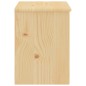 vidaXL Mesita de noche madera maciza de pino madera clara 35x30x40 cm vidaXL Mesita de noche madera maciza de pino madera clara 35x30x40 cm