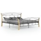 vidaXL Estructura de cama de metal negra 180x200 cm vidaXL Estructura de cama de metal negra 180x200 cm