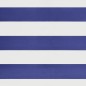 vidaXL Toldo retráctil automático azul y blanco 4x3 m vidaXL Toldo retráctil automático azul y blanco 4x3 m