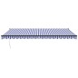 vidaXL Toldo retráctil automático azul y blanco 5x3 m vidaXL Toldo retráctil automático azul y blanco 5x3 m