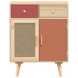 vidaXL Aparador con cajones madera contrachapada 60x30x75,5 cm vidaXL Aparador con cajones madera contrachapada 60x30x75,5 cm