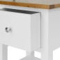 vidaXL Mesitas de noche 2 unidades madera maciza de roble 36x30x47 cm vidaXL Mesitas de noche 2 unidades madera maciza de roble 36x30x47 cm