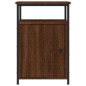 vidaXL Mesita de noche madera contrachapada marrón roble 40x42x60 cm vidaXL Mesita de noche madera contrachapada marrón roble 40x42x60 cm
