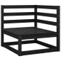 vidaXL Juego de muebles de jardín 11 piezas madera maciza de pino vidaXL Juego de muebles de jardín 11 piezas madera maciza de pino