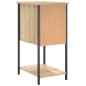 vidaXL Mesita de noche madera de ingeniería roble Sonoma 32x42x70 cm vidaXL Mesita de noche madera de ingeniería roble Sonoma 32x42x70 cm