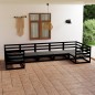 vidaXL Juego de muebles de jardín 7 piezas madera maciza de pino vidaXL Juego de muebles de jardín 7 piezas madera maciza de pino