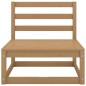 vidaXL Juego de muebles de jardín 11 piezas madera maciza de pino vidaXL Juego de muebles de jardín 11 piezas madera maciza de pino