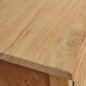 vidaXL Mueble de TV de madera de teca maciza 120x30x40 cm