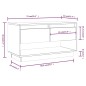 vidaXL Mueble de TV madera maciza de pino marrón miel 74x34x40 cm vidaXL Mueble de TV madera maciza de pino marrón miel 74x34x40 cm