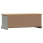 vidaXL Mueble para TV VIGO madera maciza de pino gris 106x40x40 cm vidaXL Mueble para TV VIGO madera maciza de pino gris 106x40x40 cm