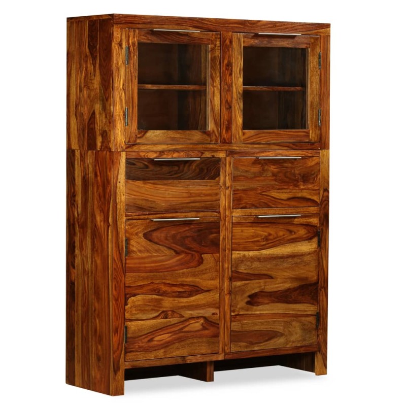 vidaXL Aparador de madera maciza de sheesham 100x35x140 cm vidaXL Aparador de madera maciza de sheesham 100x35x140 cm