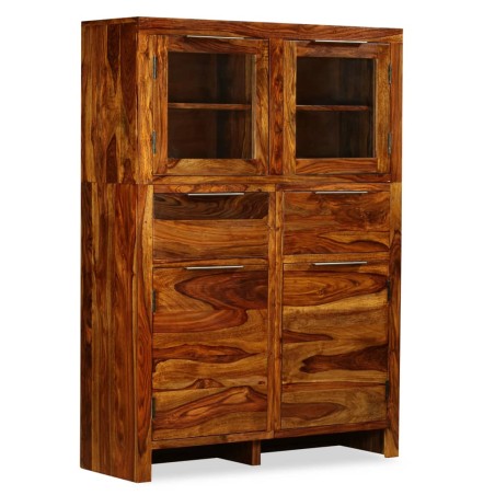 vidaXL Aparador de madera maciza de sheesham 100x35x140 cm 