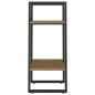 vidaXL Estantería de 2 niveles madera maciza de pino 40x30x70 cm vidaXL Estantería de 2 niveles madera maciza de pino 40x30x70 cm