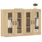 vidaXL Armarios de pared 2 uds madera de ingeniería roble Sonoma vidaXL Armarios de pared 2 uds madera de ingeniería roble Sonoma