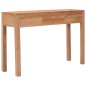 vidaXL Mesa consola de madera maciza de teca 110x35x75 cm vidaXL Mesa consola de madera maciza de teca 110x35x75 cm