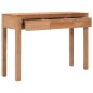 vidaXL Mesa consola de madera maciza de teca 110x35x75 cm vidaXL Mesa consola de madera maciza de teca 110x35x75 cm