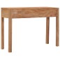 vidaXL Mesa consola de madera maciza de teca 110x35x75 cm vidaXL Mesa consola de madera maciza de teca 110x35x75 cm