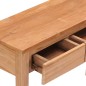 vidaXL Mesa consola de madera maciza de teca 110x35x75 cm vidaXL Mesa consola de madera maciza de teca 110x35x75 cm
