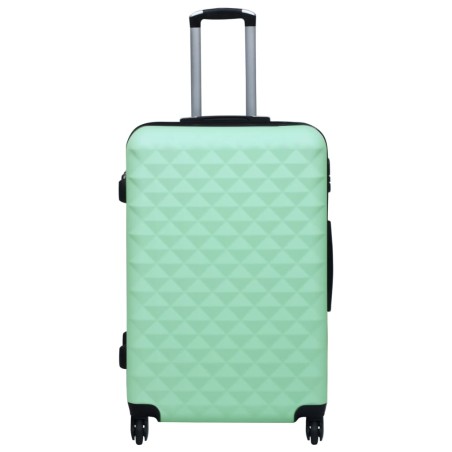 vidaXL Juego de maletas rígidas con ruedas 3 piezas ABS menta