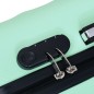 vidaXL Juego de maletas rígidas con ruedas 3 piezas ABS menta vidaXL Juego de maletas rígidas con ruedas 3 piezas ABS menta
