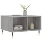 vidaXL Mesa de centro madera contrachapada gris Sonoma 60x50x36,5 cm vidaXL Mesa de centro madera contrachapada gris Sonoma 60x50x36,5 cm