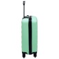 vidaXL Maleta rígida con ruedas ABS menta