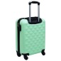 vidaXL Maleta rígida con ruedas ABS menta