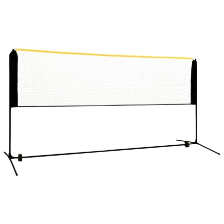 vidaXL Red de bádminton ajustable metal 300x103x94-158 cm