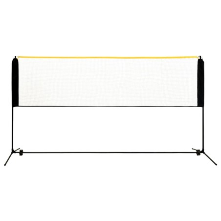 vidaXL Red de bádminton ajustable metal 300x103x94-158 cm