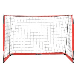 vidaXL Portería de fútbol acero 184x91x124,5 cm