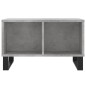 vidaXL Mesa de centro madera contrachapada gris hormigón 60x50x36,5 cm vidaXL Mesa de centro madera contrachapada gris hormigón 60x50x36,5 cm